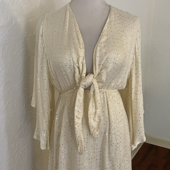 Revolve Sundress Juliana Dress in Saint Barth Coconut Size XS/S - Picture 5 of 9